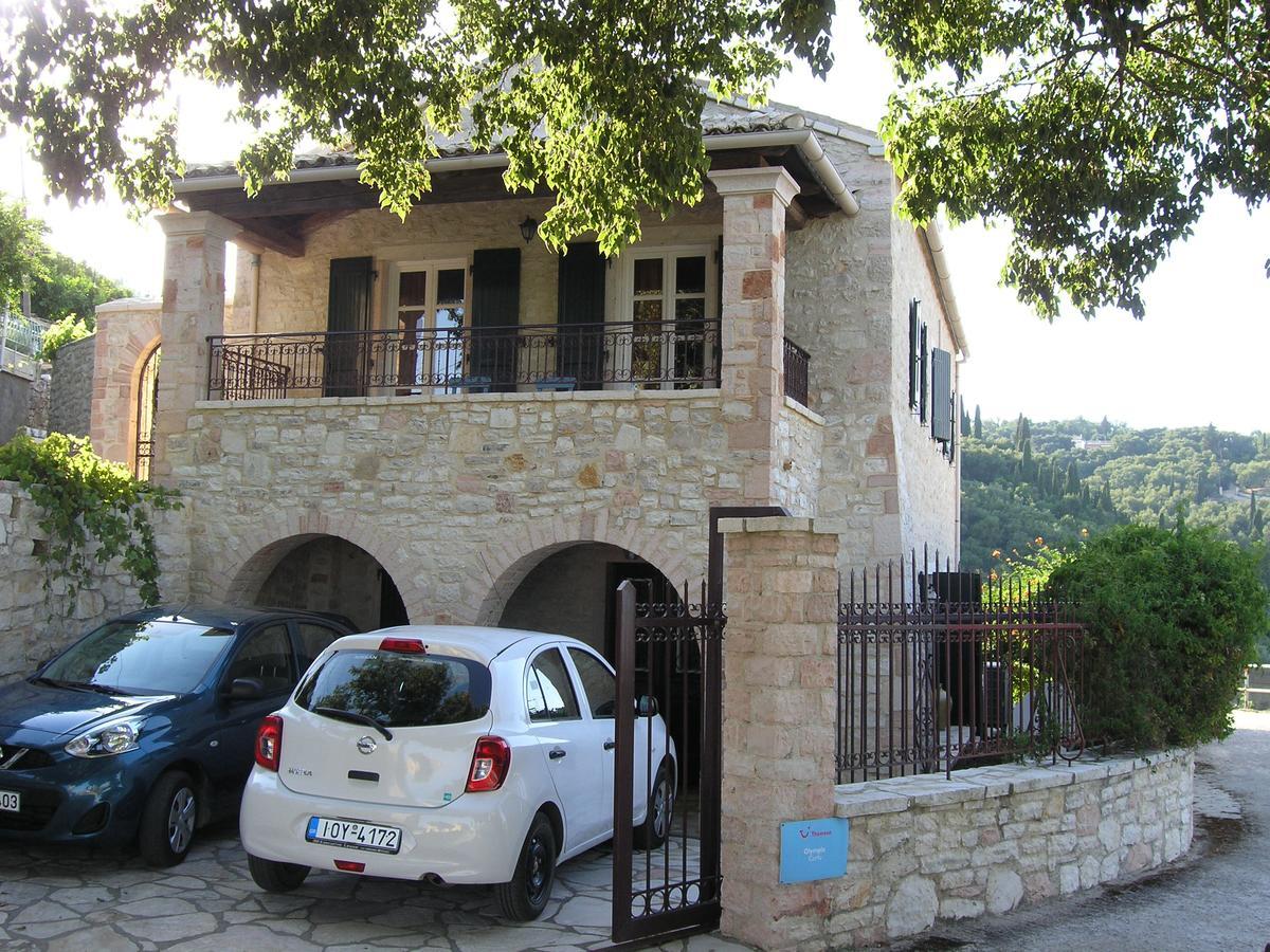 Traditional Stone Villa Olympia Viggla Kültér fotó